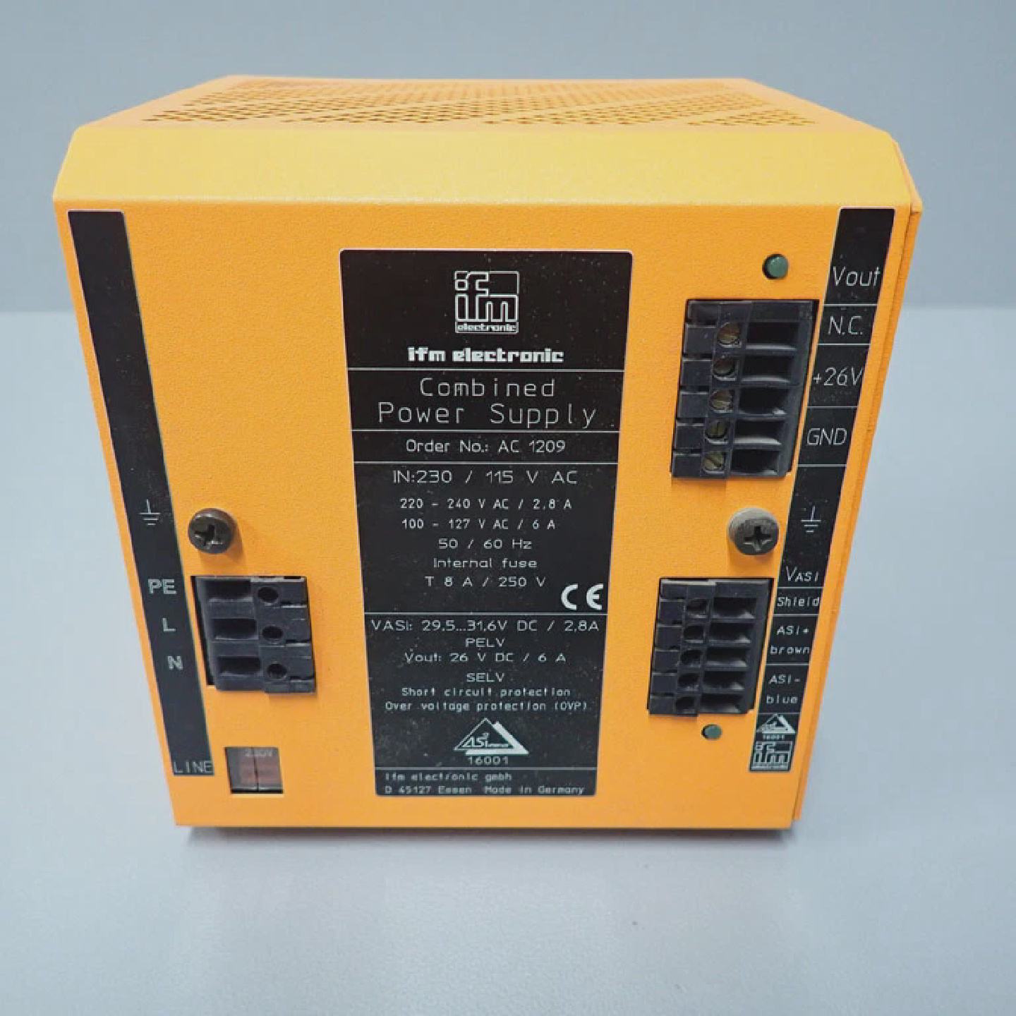 AC1209  IFM ELETTRONICA  AC 1209  Modulo Di Alimentazione 23 - 实物图