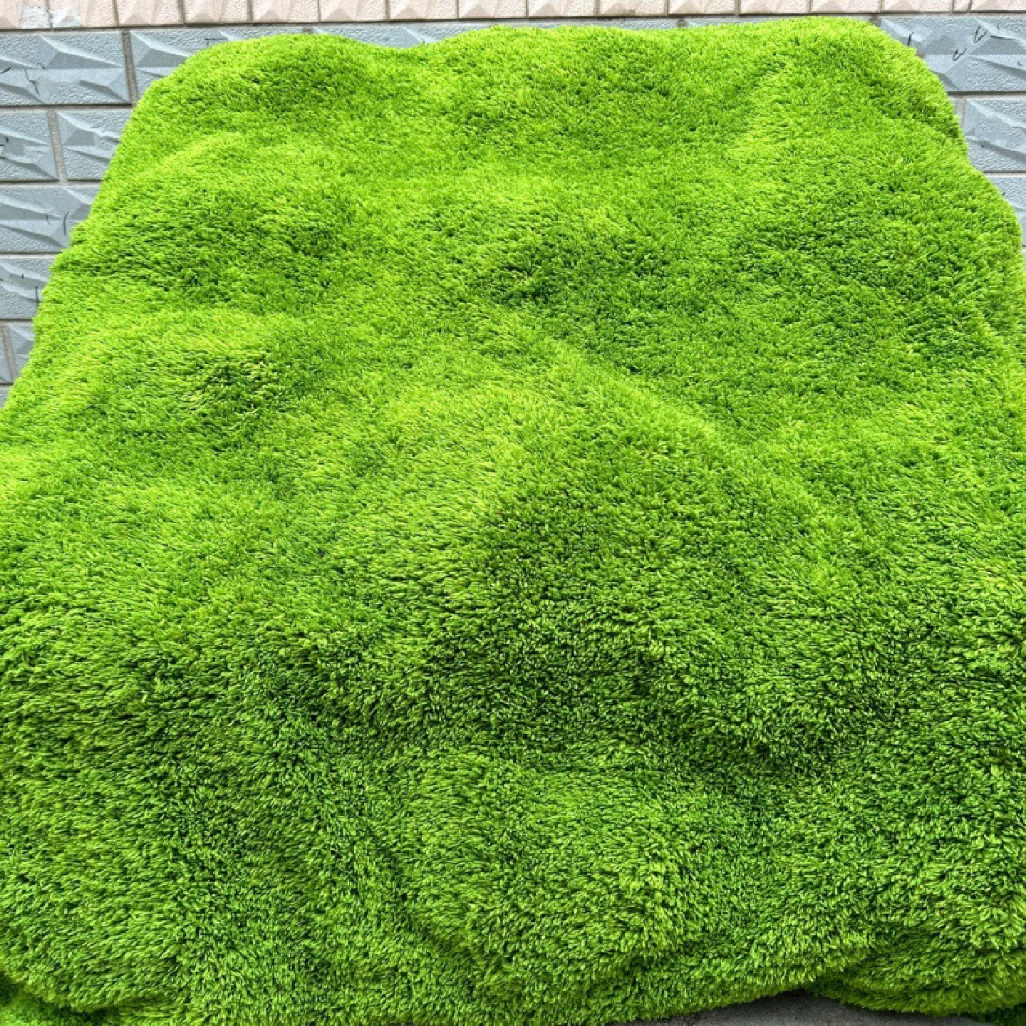 不掉毛不掉色仿真苔藓青苔草坪景观园林装饰室内室外纤维品植物墙