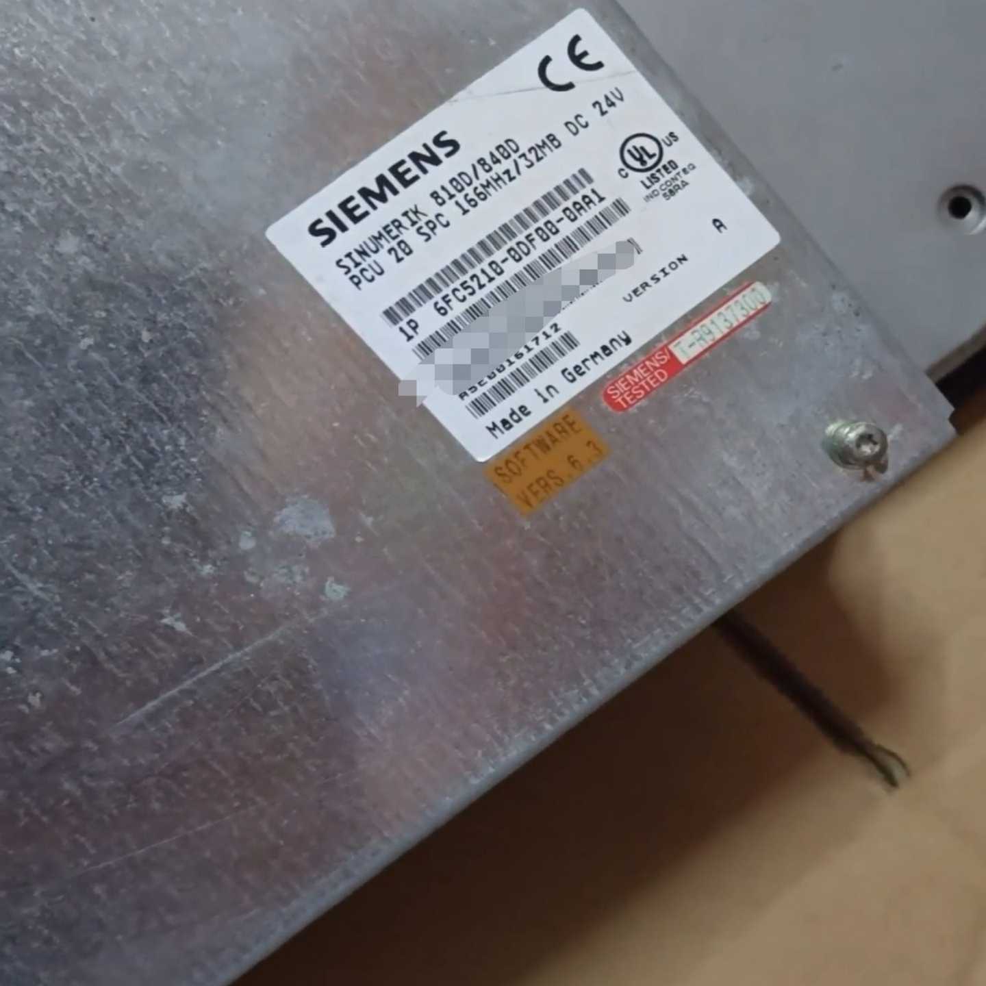 型号6FC5210-0DF00-0AA1，成色几乎全新。--议价商品