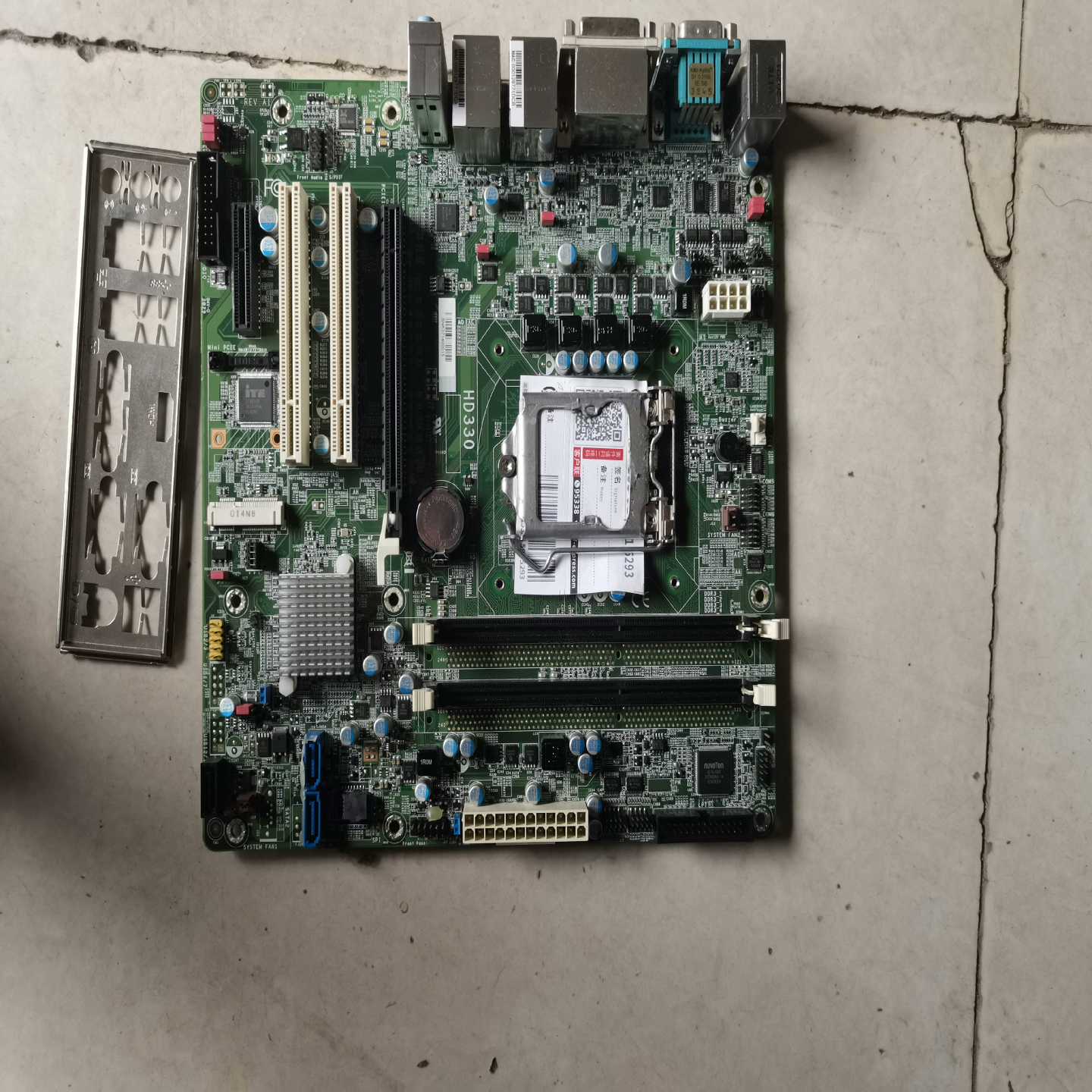 咨询-工控机主板友通HD330工控机设备主板双网卡HD33