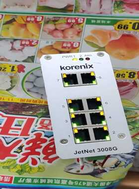 科洛理思Korenix工业交换机Jetnet3008G询价