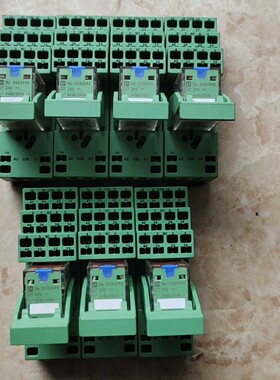 菲尼克斯继电器2834096+底座2833589， 实物拍摄