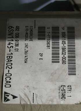 伺服驱动器6SN1145-1BA02-0CA0询价