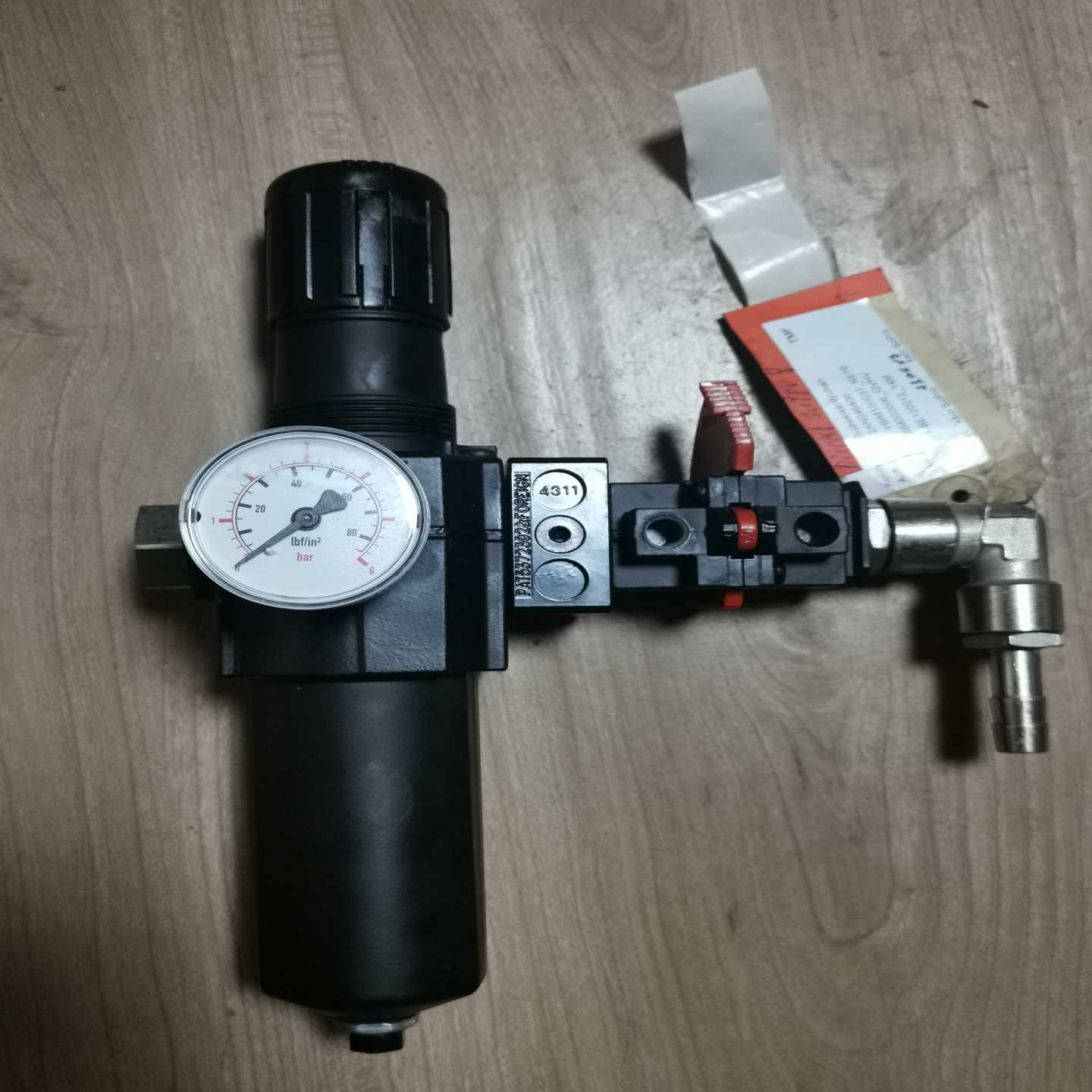 【议价】未使用海富HEUFT调压阀组件，海富HEUFT验瓶机配件适用