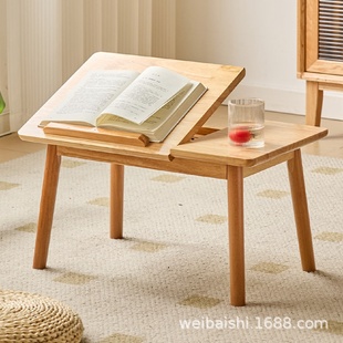 榻榻米实木飘窗桌现代简约客厅茶几家用矮桌北欧床上榻榻米炕桌