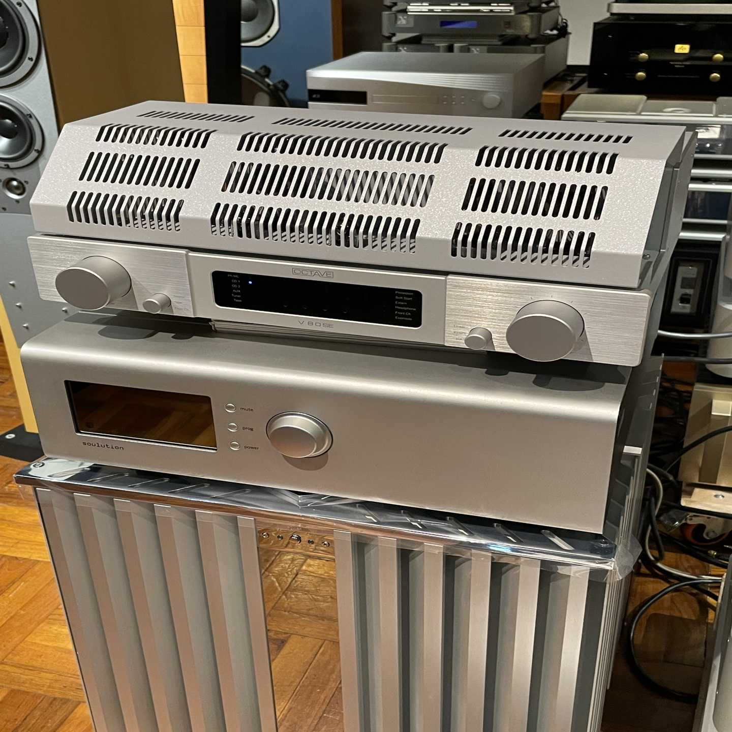 德国八度OCTAVE V80SE新款旗舰合并胆机，原包配齐全~询价