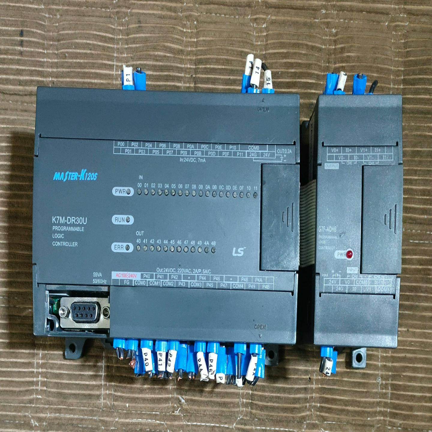 LS可编程PLC，K7M-DR30U扩展G7F-ADHB！拆{议价}