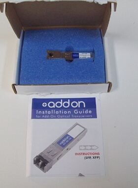 ADDON GLCTAO 1000BASETX SFP TRANSCEIVER MODULE  BRAND NEW  F