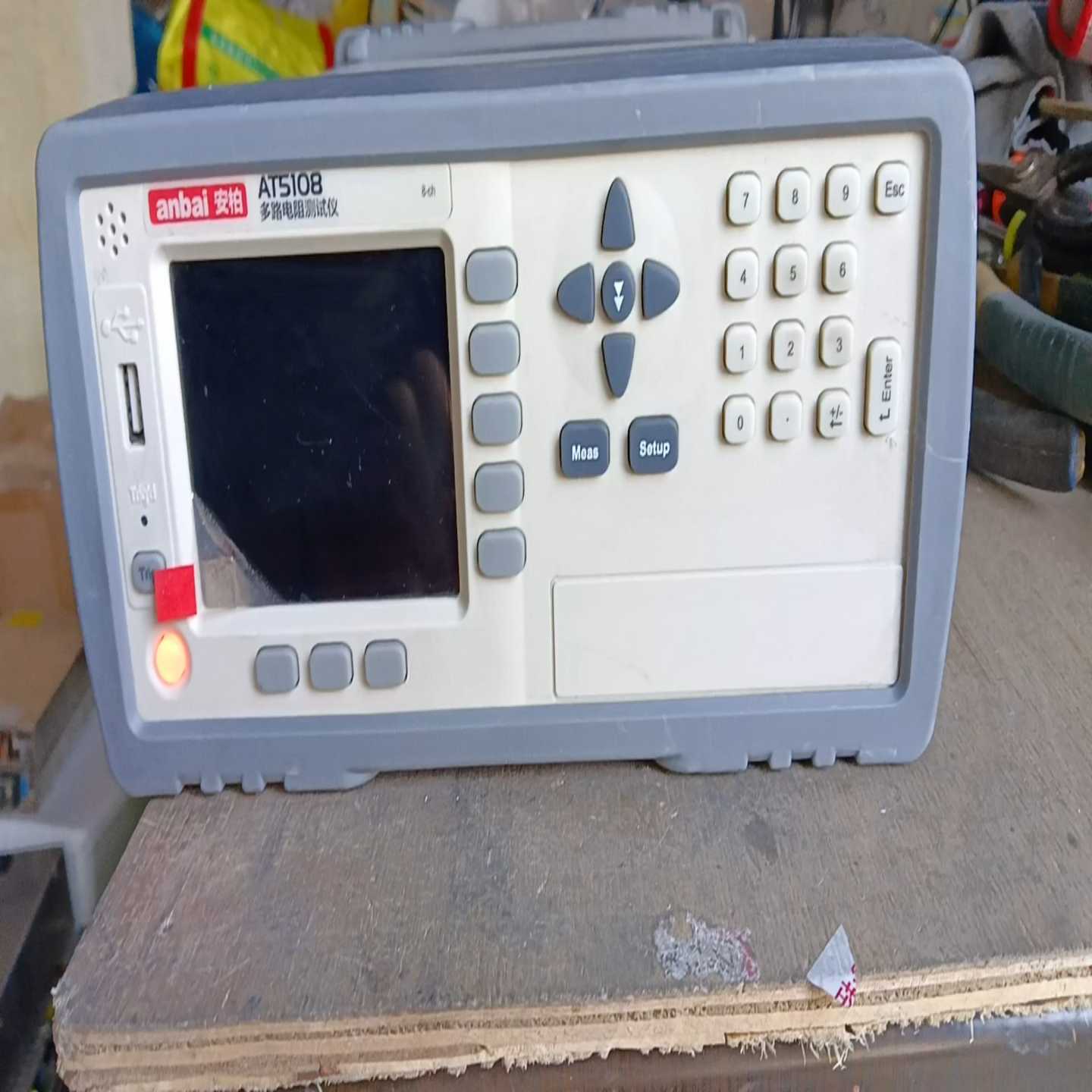安柏AT5108多路电阻测试仪，下来的，，成色询价