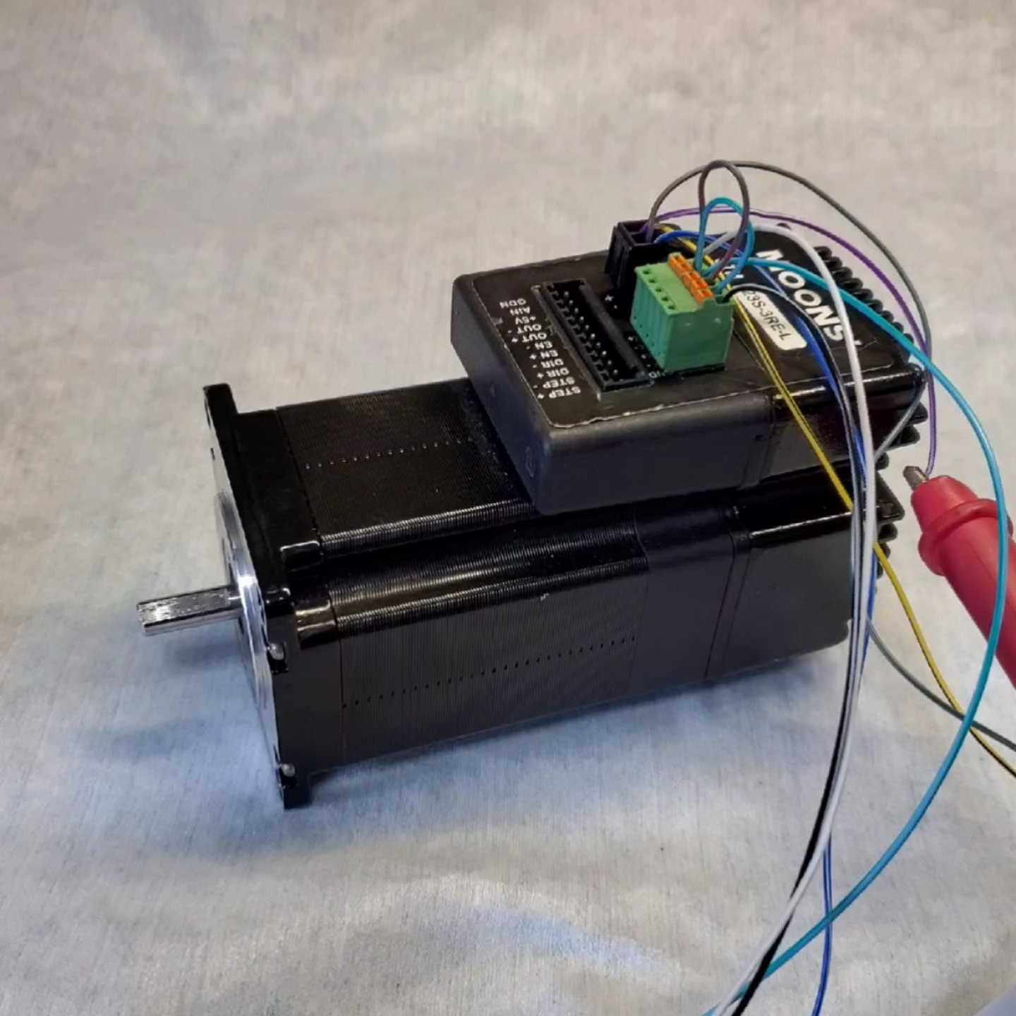 【请询价】MOONS／鸣志STM23S-3RE-L一体化步进电机 57