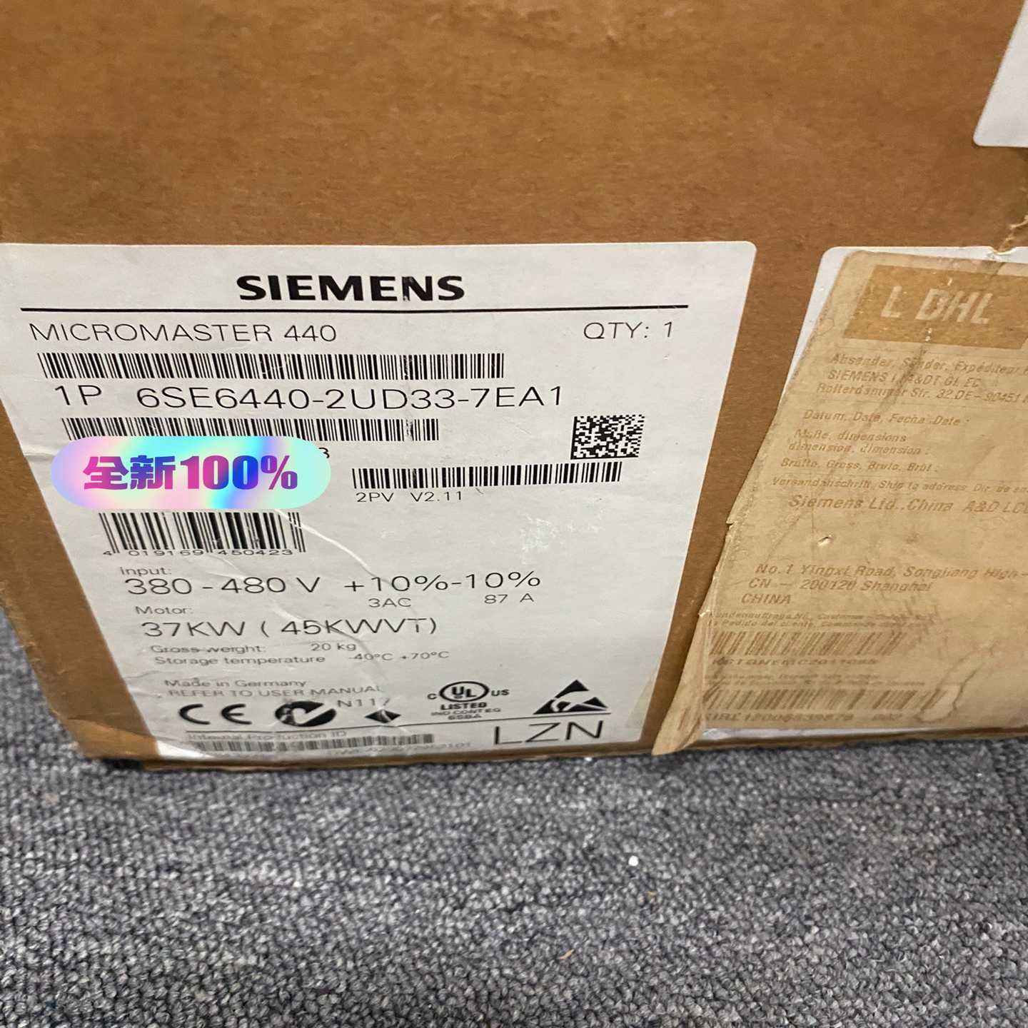 6SE6440-2UD33-7EA1【落红设备】