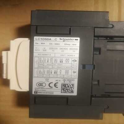 （议价）LC1D50AB7C接触器，单个