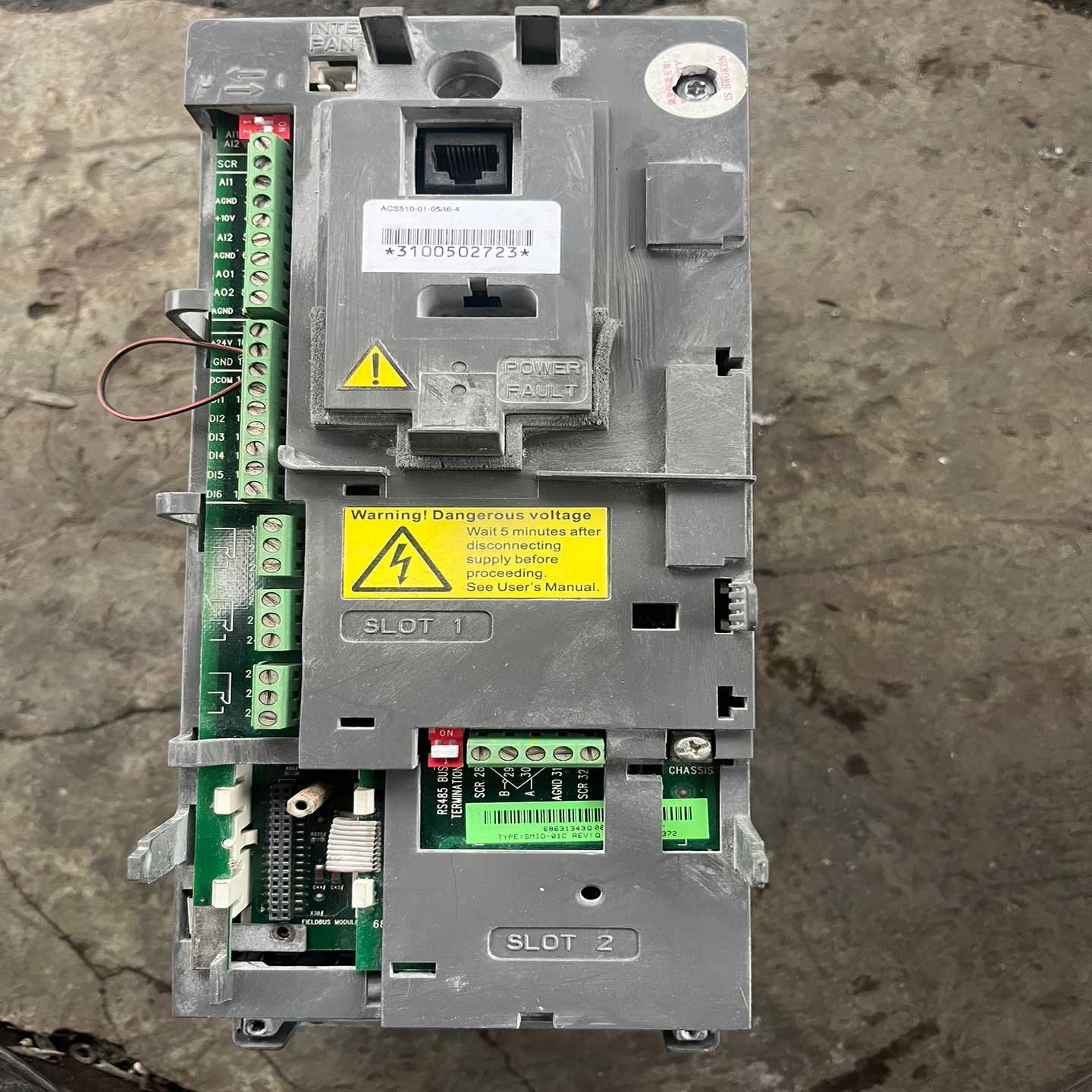 ACS510-01-05A6-4变频器2.2KW，外壳破损，~询价