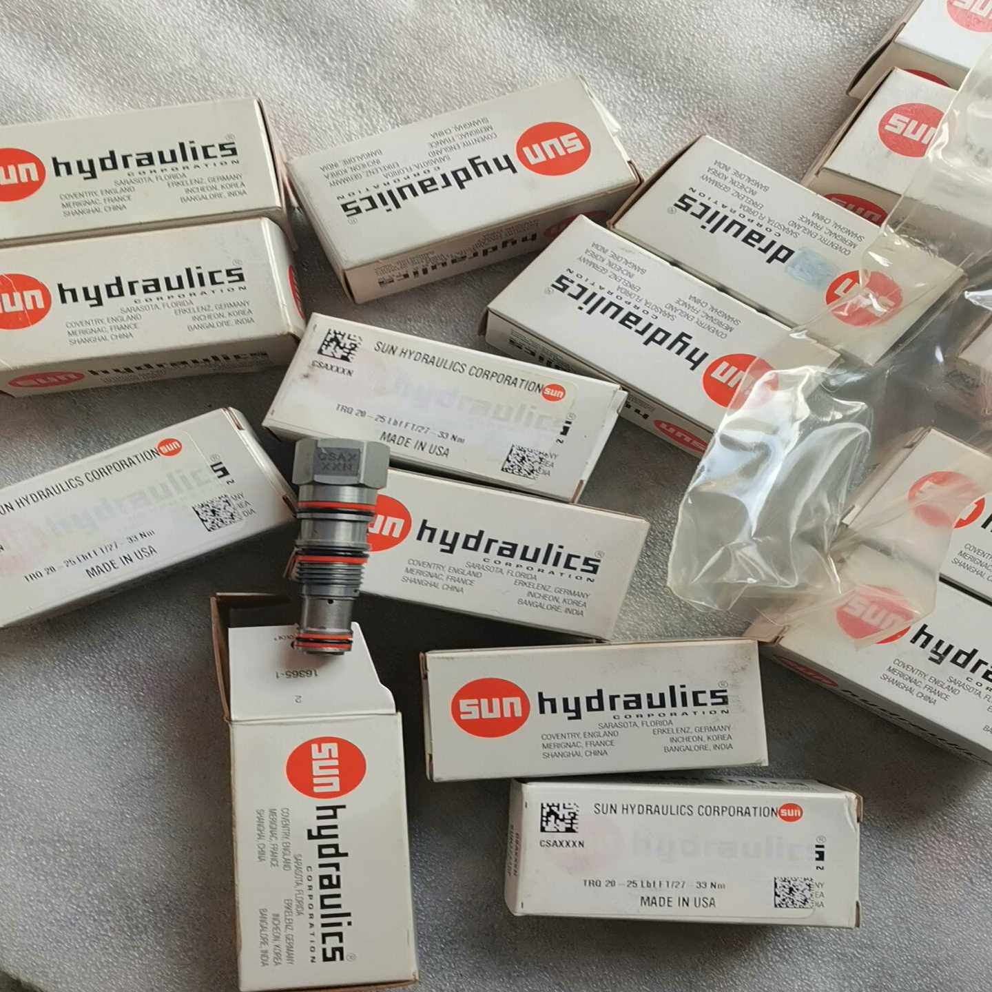 SUN插装阀梭阀CSAX-XXN，全新原装正品，看上拍-议价