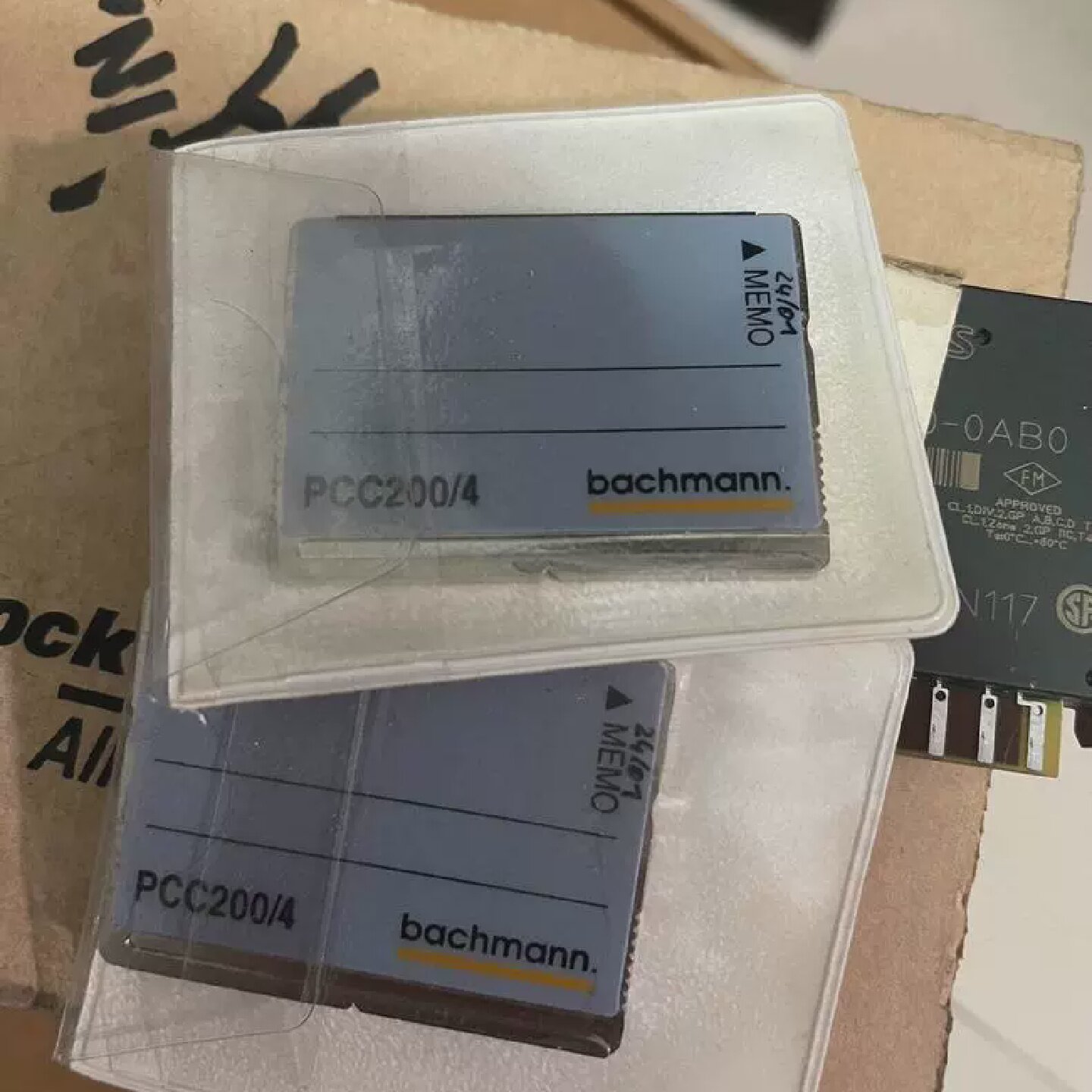 询价*PCC2004内存卡bachmann新品2个库存
