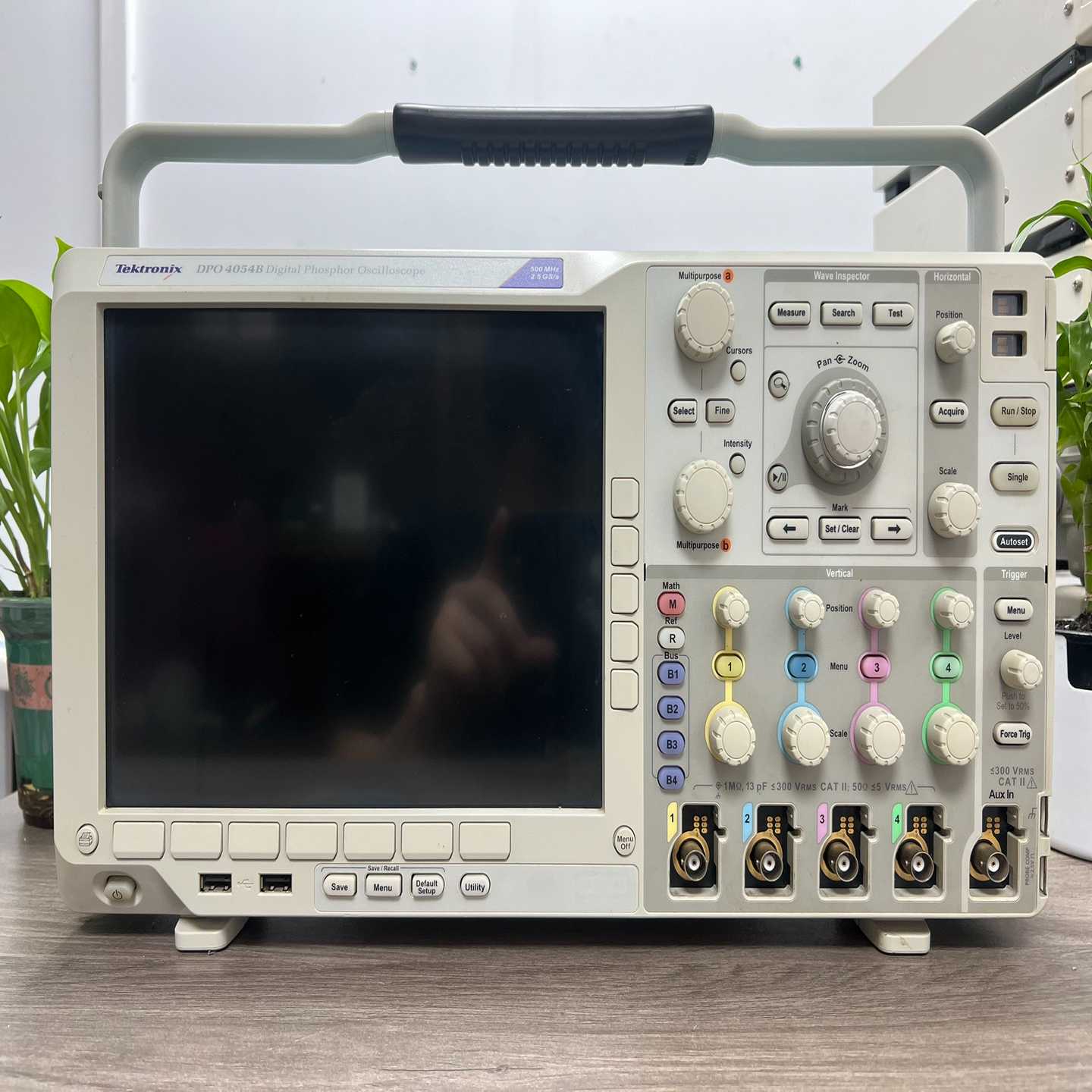 泰克Dpo4054B数字示波器的500M4通道功能正常-议价