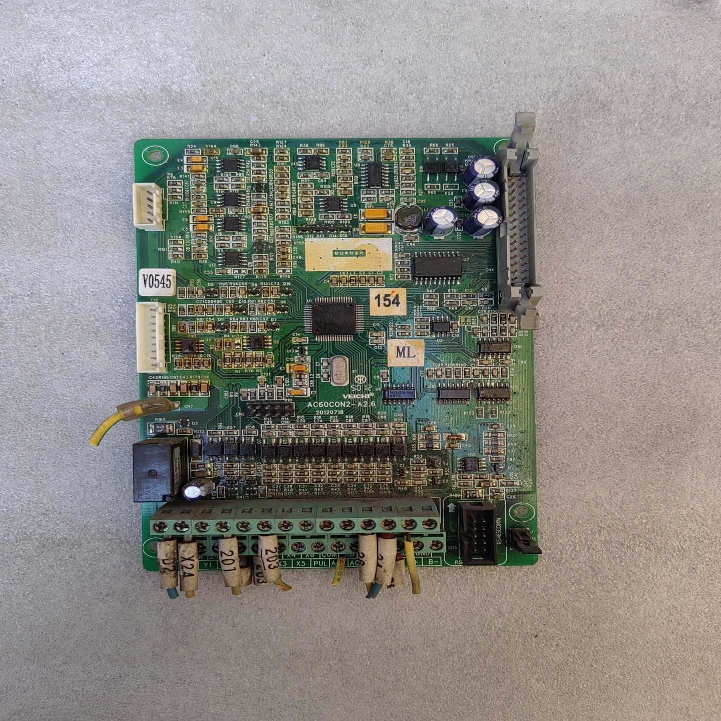 伟创变频器18.5主板，AC60C0N2-A2.6，功能询价