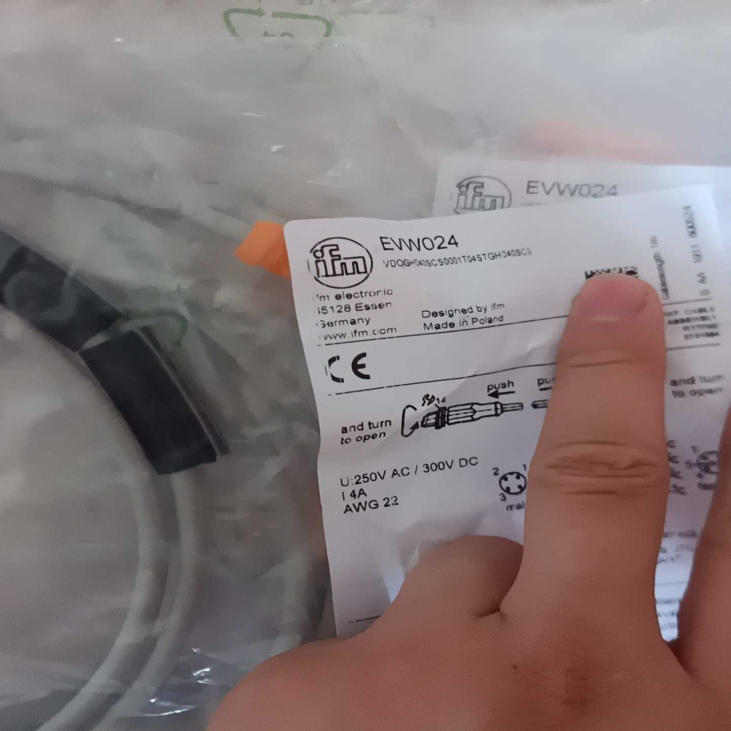 易福门连接线evw024  9条询价