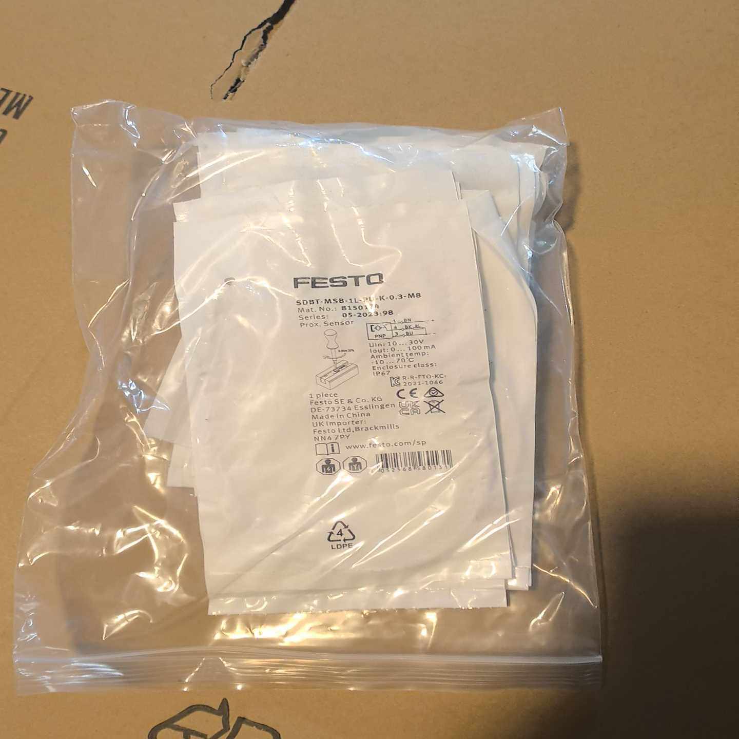 议价全新原装FESTO费斯托SDBT-MSB-1L-PU-K-0