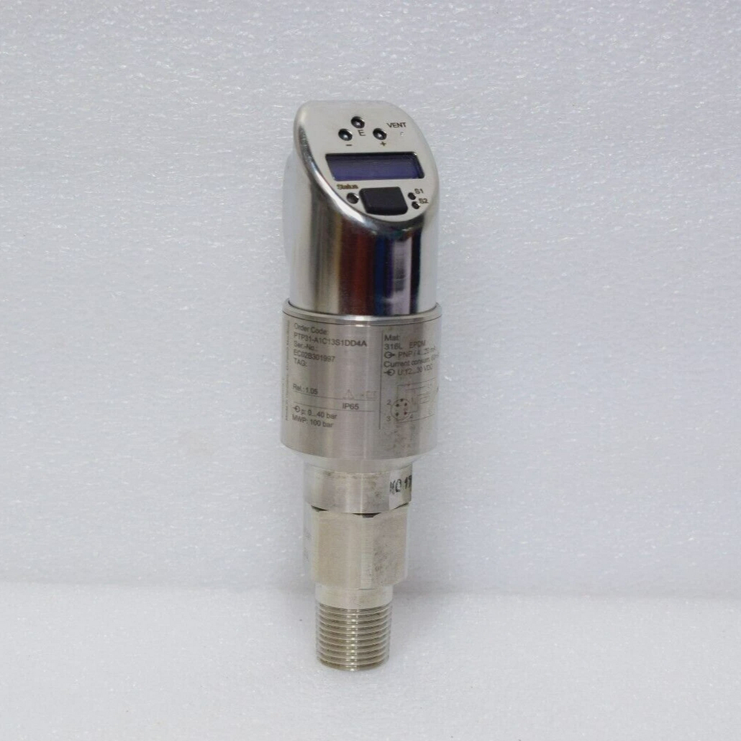 ENDRESSHAUSERPTP31-A1C13S1DD4APRESSURESENSORPTP31A1C13S