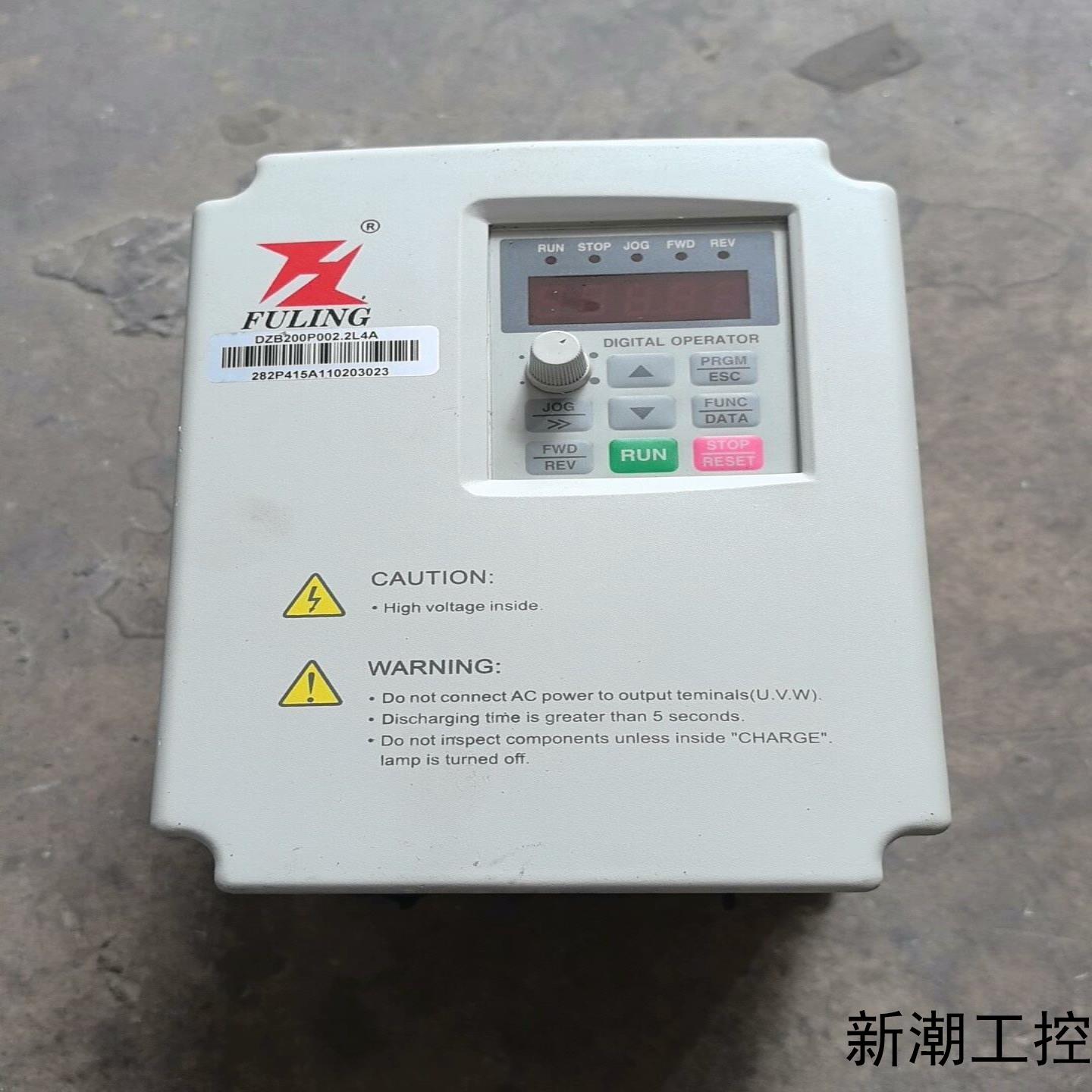 拆机富凌变频器DZB200P0022L4A22KW议价商品