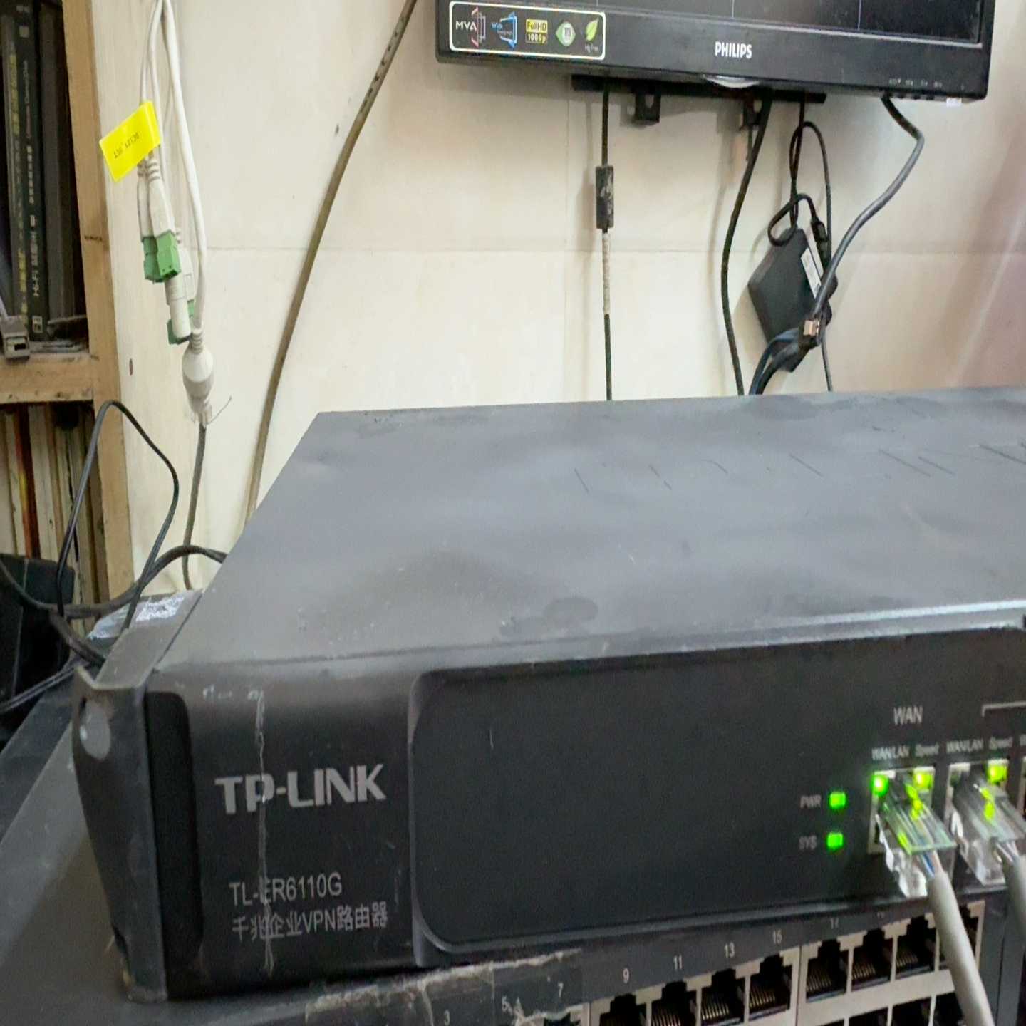TP-LINkTL-ER6110G千兆企业VPN路由器-议价