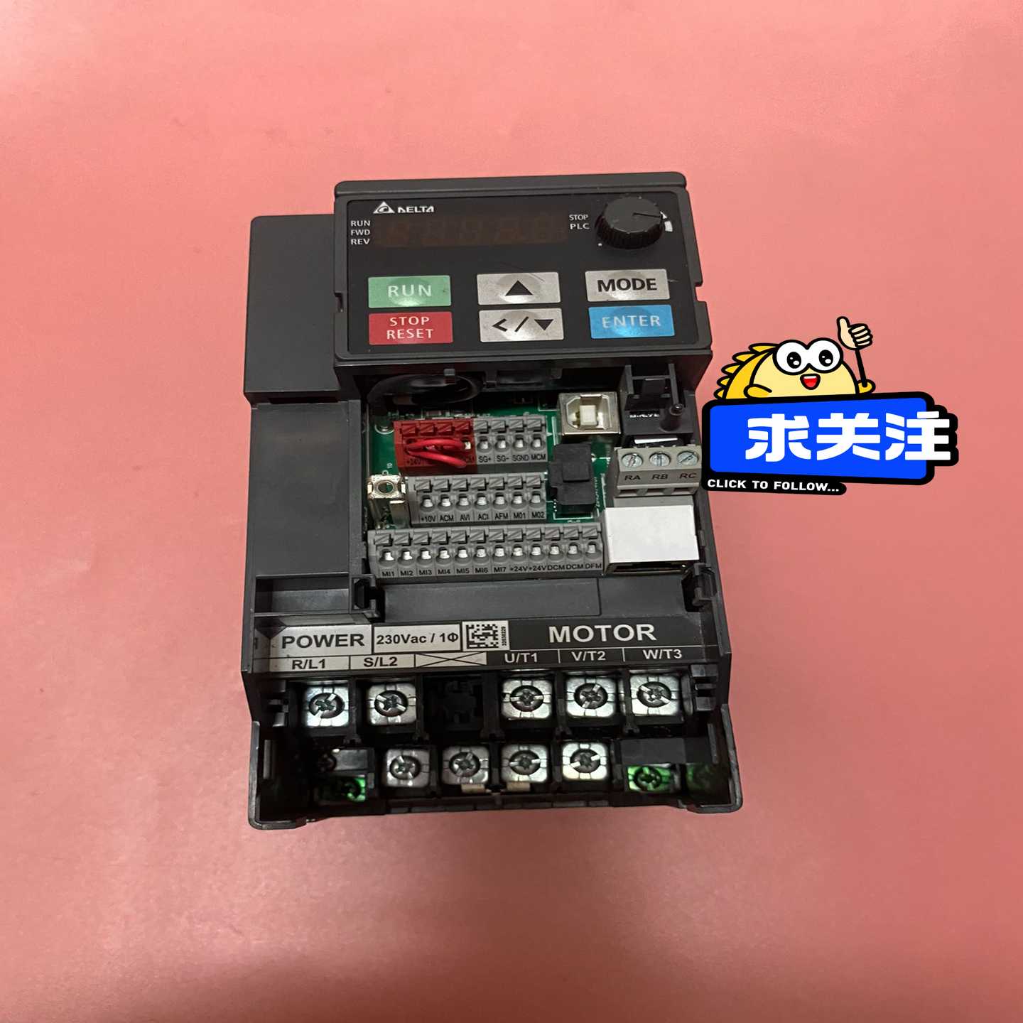【议价】VFD7A5MS21ANSAA台达MS300变频器1.5适用