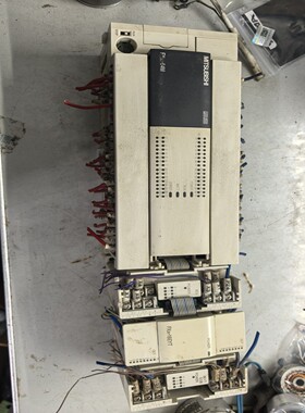 三菱PLC控制器，型号FX2N-8EX、FX2N-8EYT--议价商品