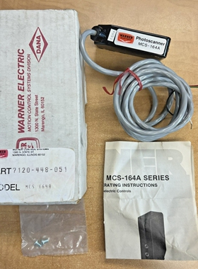 WarnerElectricMCS-164A7120-448-051Photoscanner*Newin