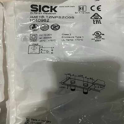 询价SICKIME18-12NPSZCOSSICK西克s