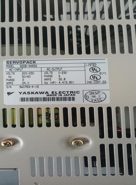YASKAWA SGDB-44ADG SERVOPACK S~询价