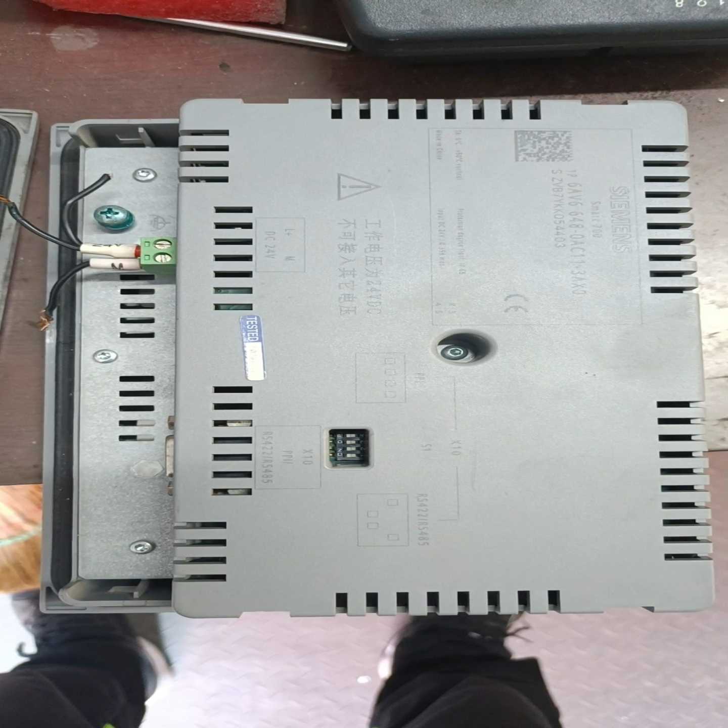 议价西门子工控屏6av6648-0ac11-3axZ0外表很新功能现货/维修
