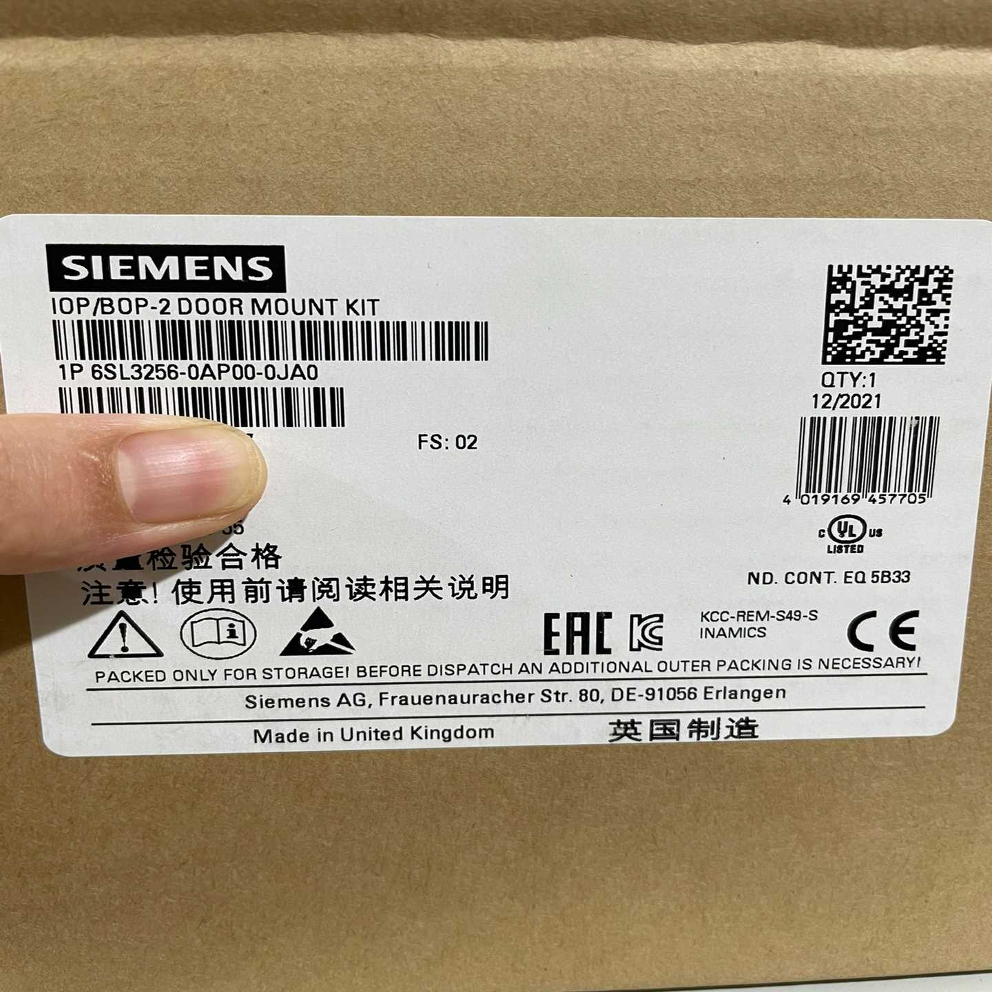 【议价】6SL3256-0AP00-0JA0适用