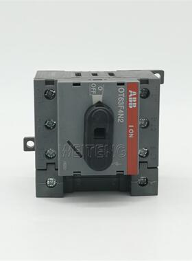 隆兴9年老店 ABB手动分合 OT63F4N2 隔离开关63A 4P 断路器负荷*