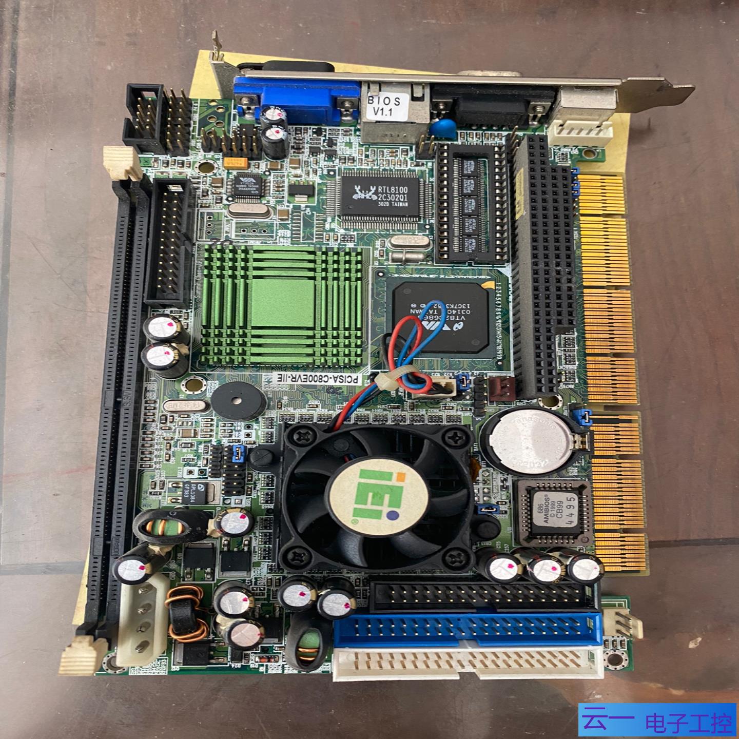 威达工控机主板PCISA-C800EV V11 PCIS；议价