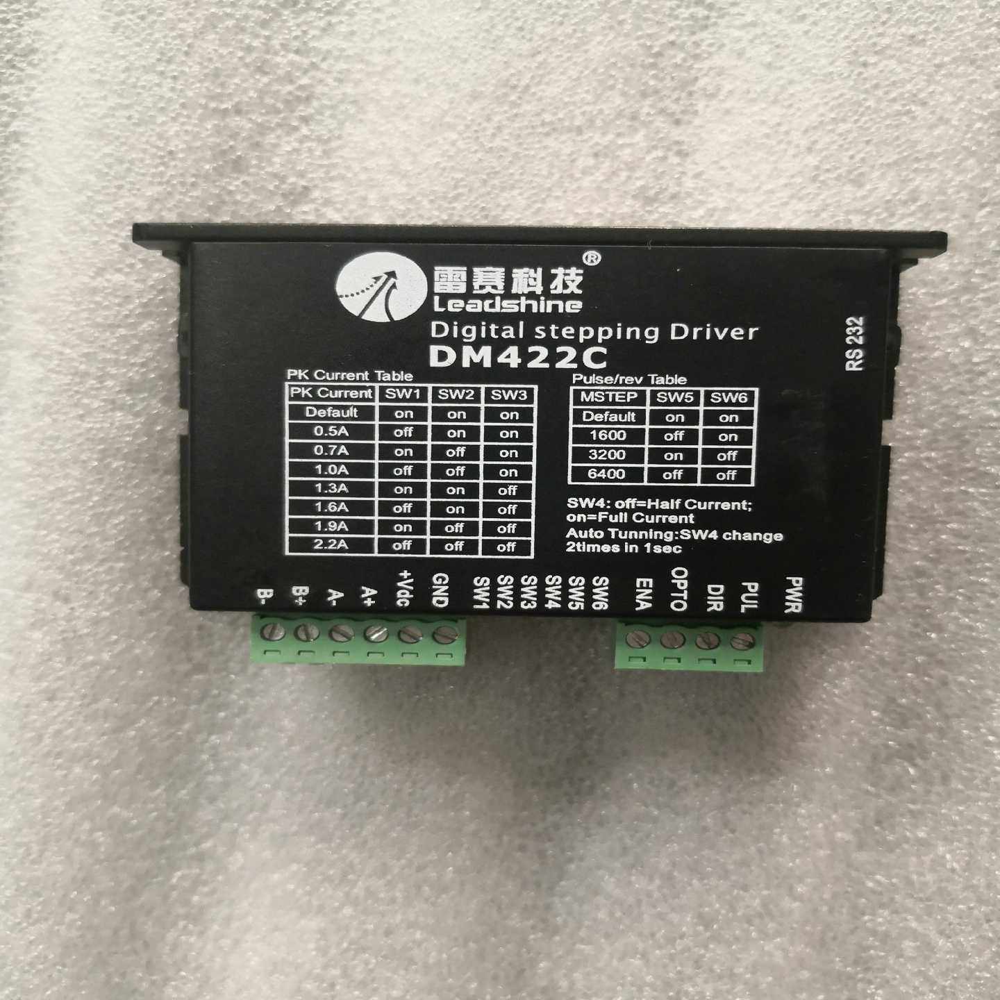雷赛42步进驱动DM422C，成色如图，功能正常询价