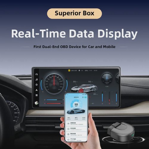 豆峰超级箱式故障检测仪汽车故障检测仪排除故障代码实时数据显示