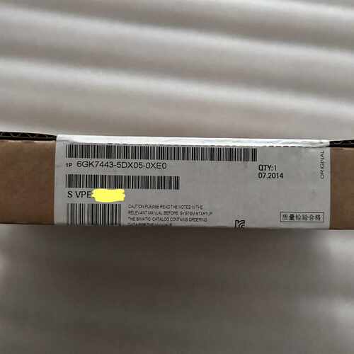 6GK7443-5DX05-0XE0未开封实图询价