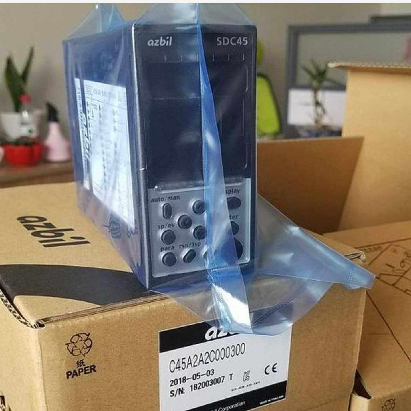 山武温控表C46A1A2C0C010W0日本进口数字调节器SDC46