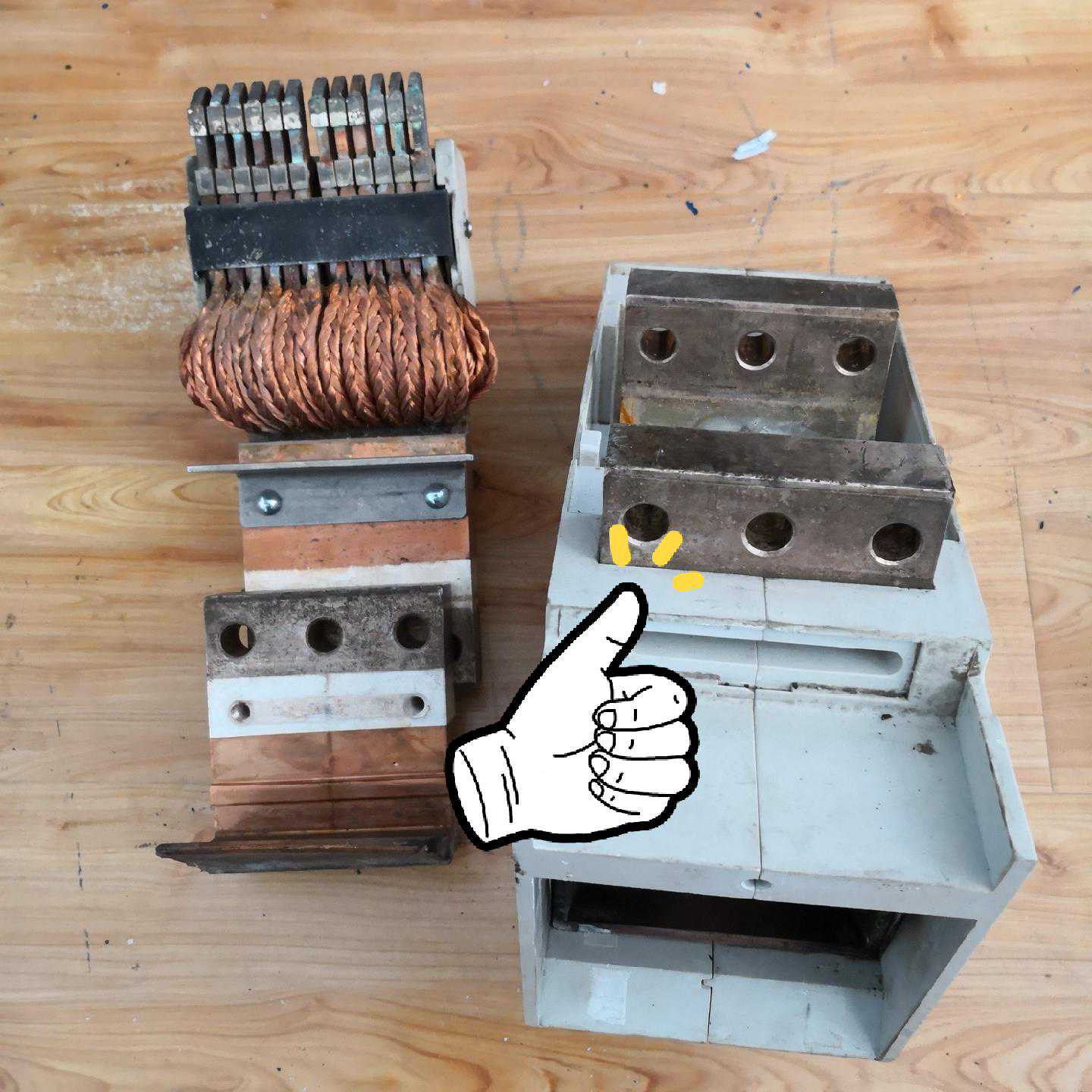 【议价】E框架断路器老E3E4动静触头，触点适用