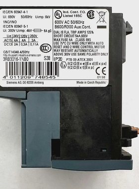 SiemensSIRIUS3RB3016-1NB0E:03elektr.berlastrelais-unu