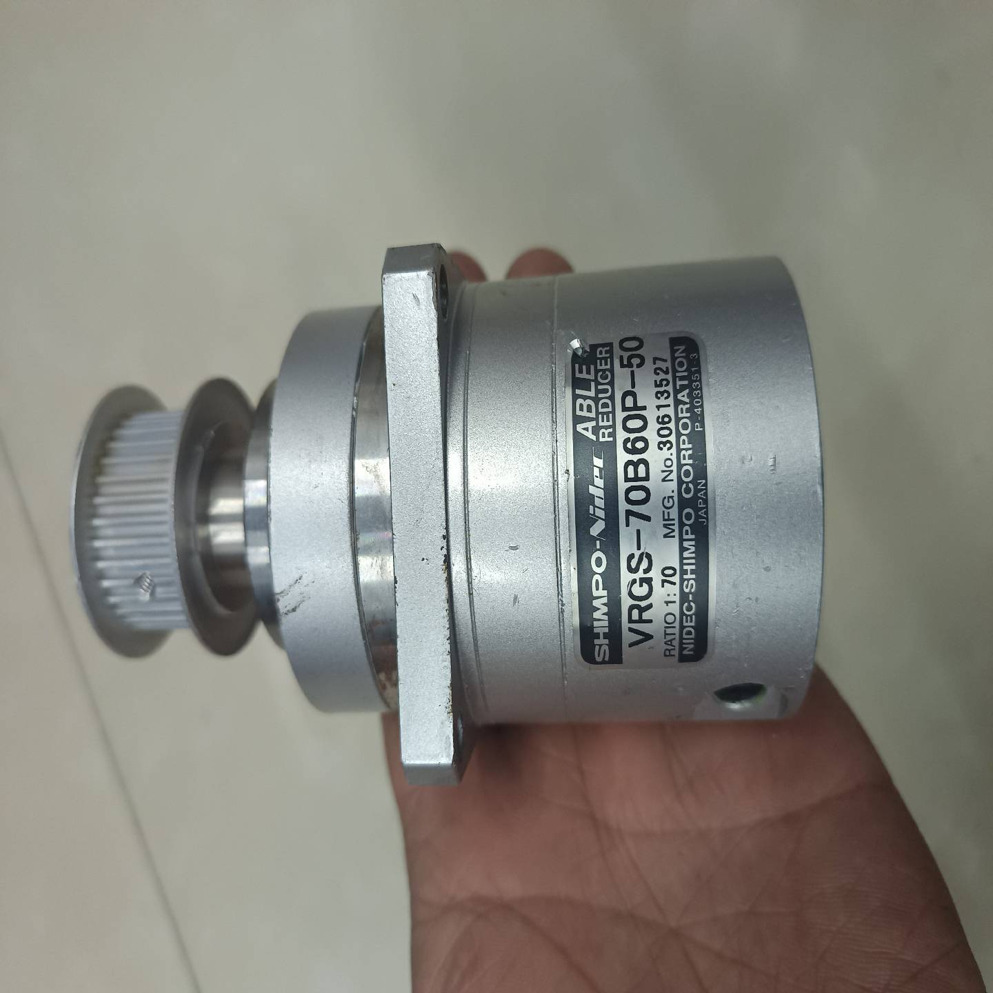 拆机日本新宝减速机VRGS-70B60P-50图片是实物拍摄--议价商品