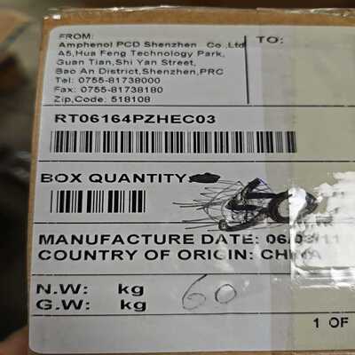 Amphenol安费洛RT06164PZHEC03询价