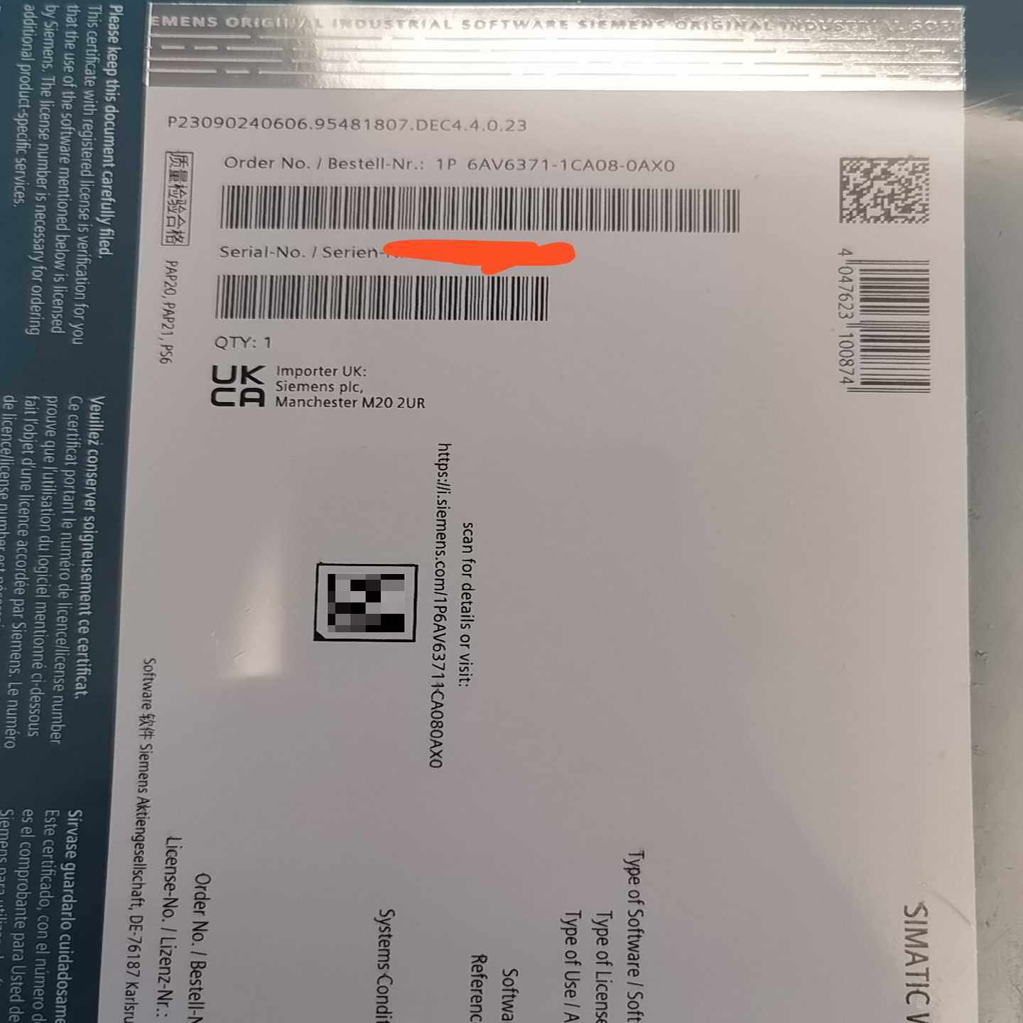 6AV6381-1CA08-0AV0模块，未开询价