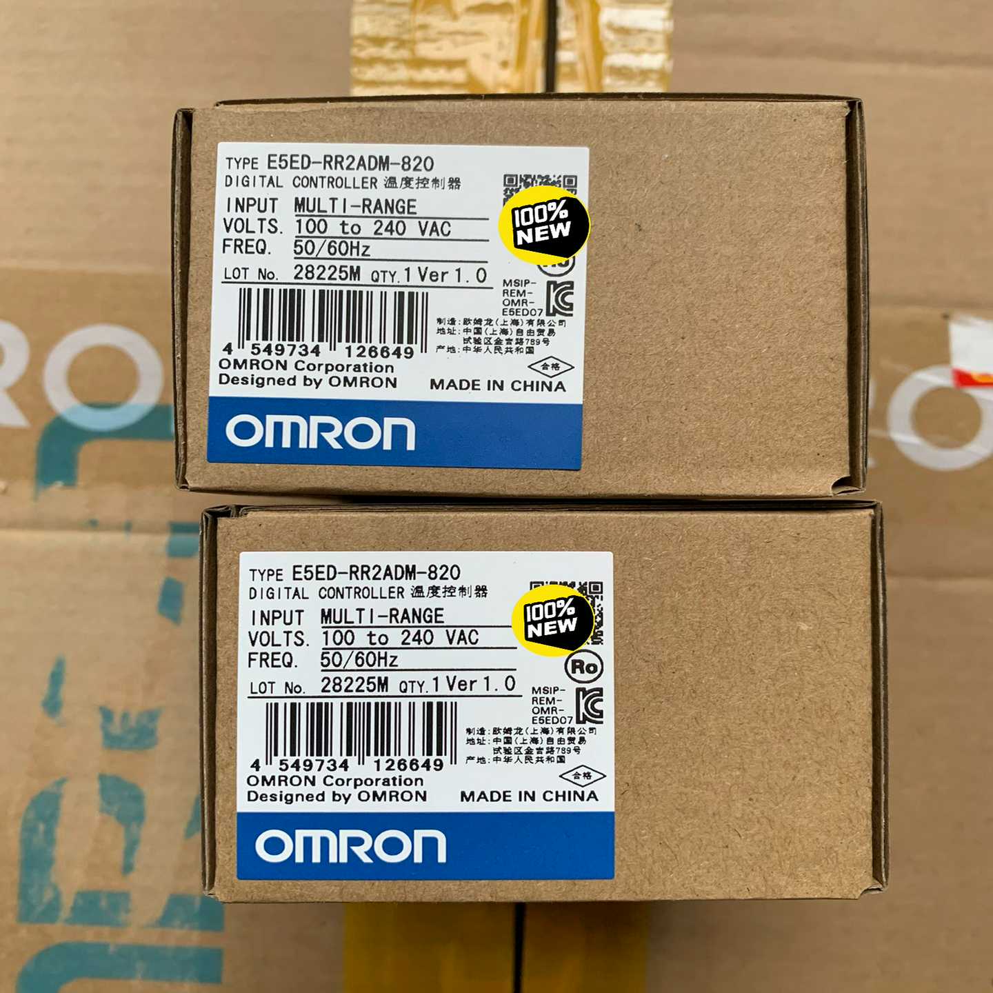 【议价】温度控制器E5ED-RR2ADM-820，