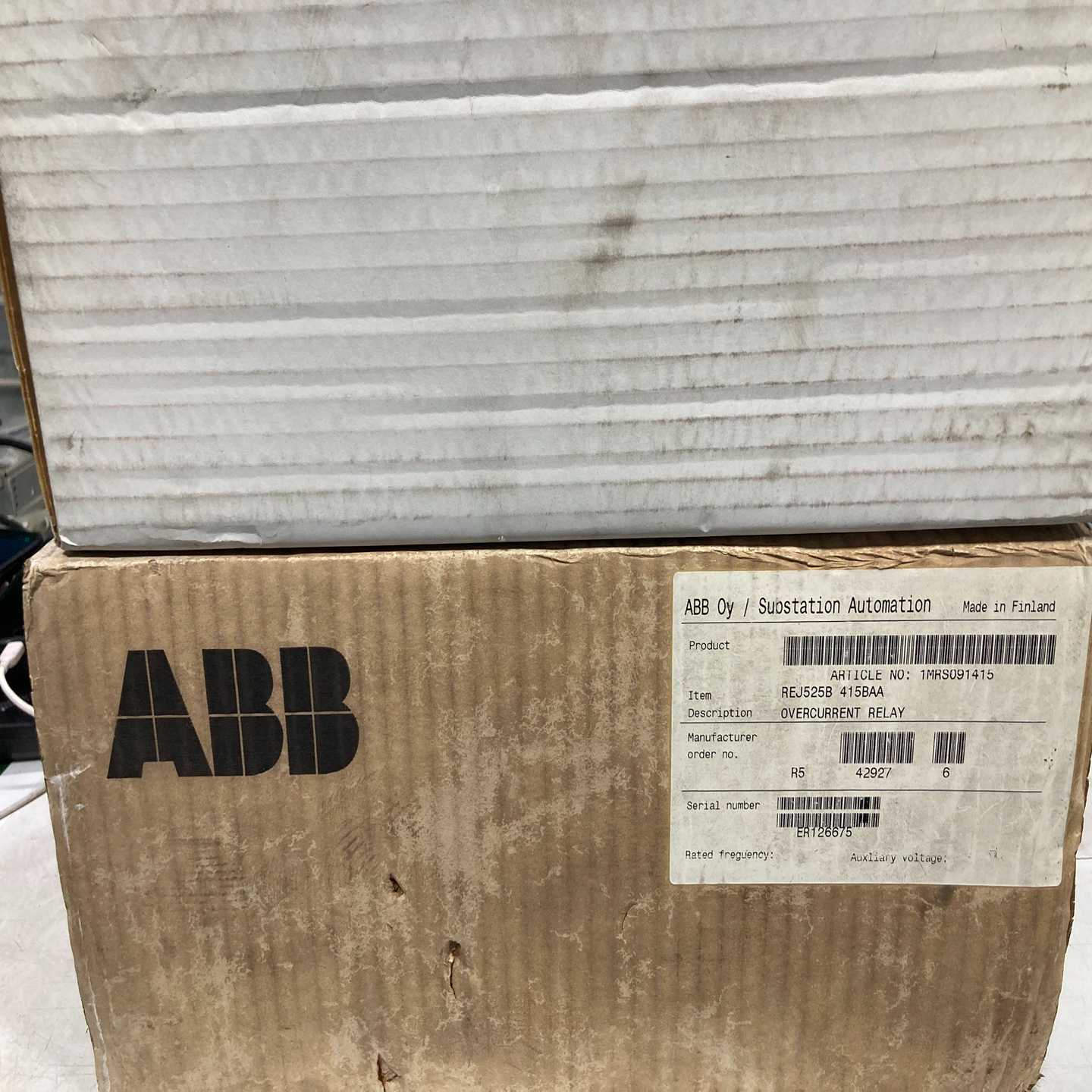 原装ABB微机综合保护器REJ525B415BAA一议价商品