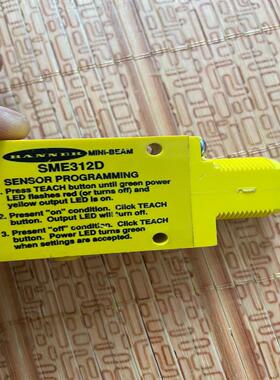 美国邦纳光电传感器SME312D