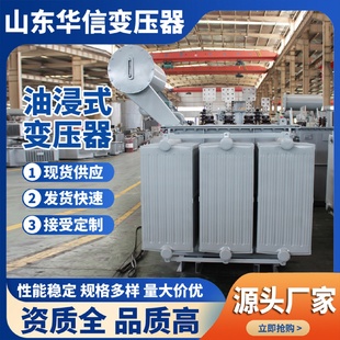 变压器100KVA 华信S22油浸式 10KV变压器