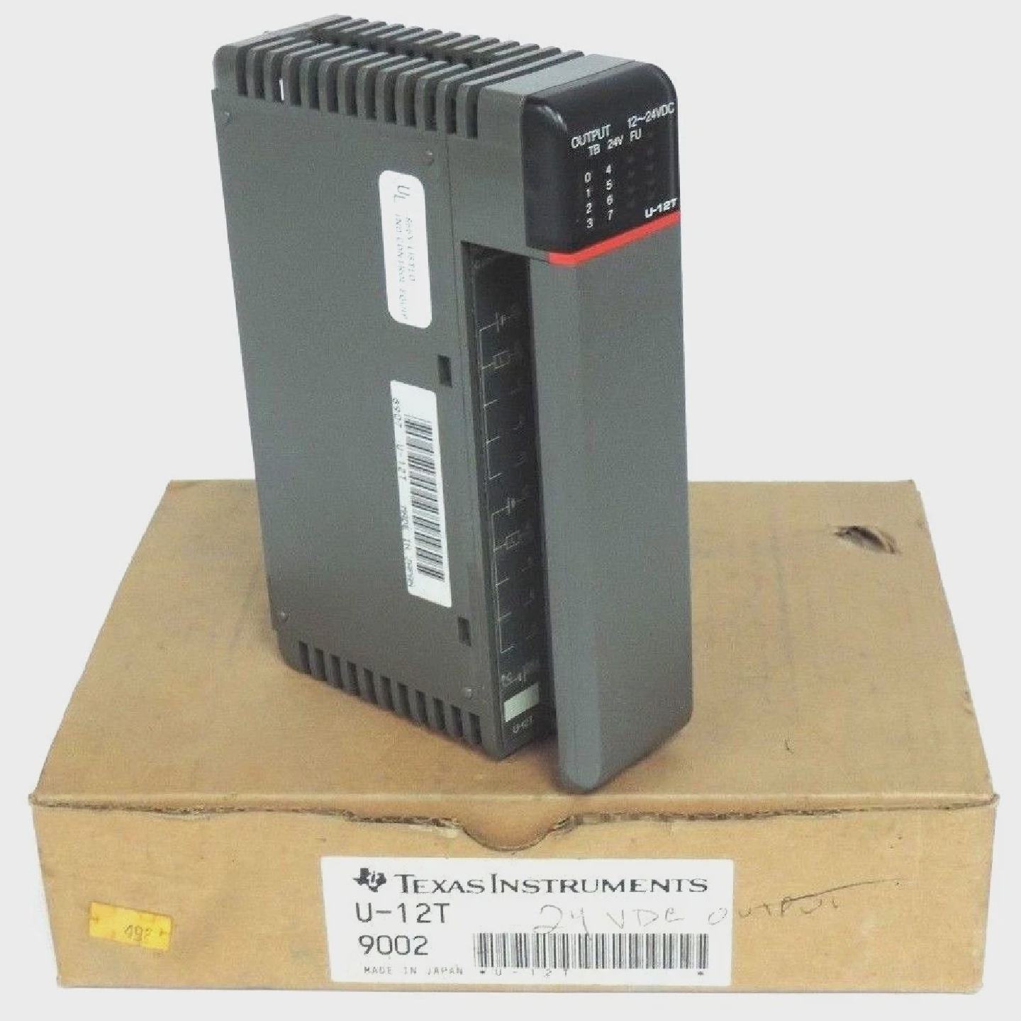 NIB TEXAS INSTRUMENT U12T OUTPUT MODULE 8POINT 1224VDC U12T图片