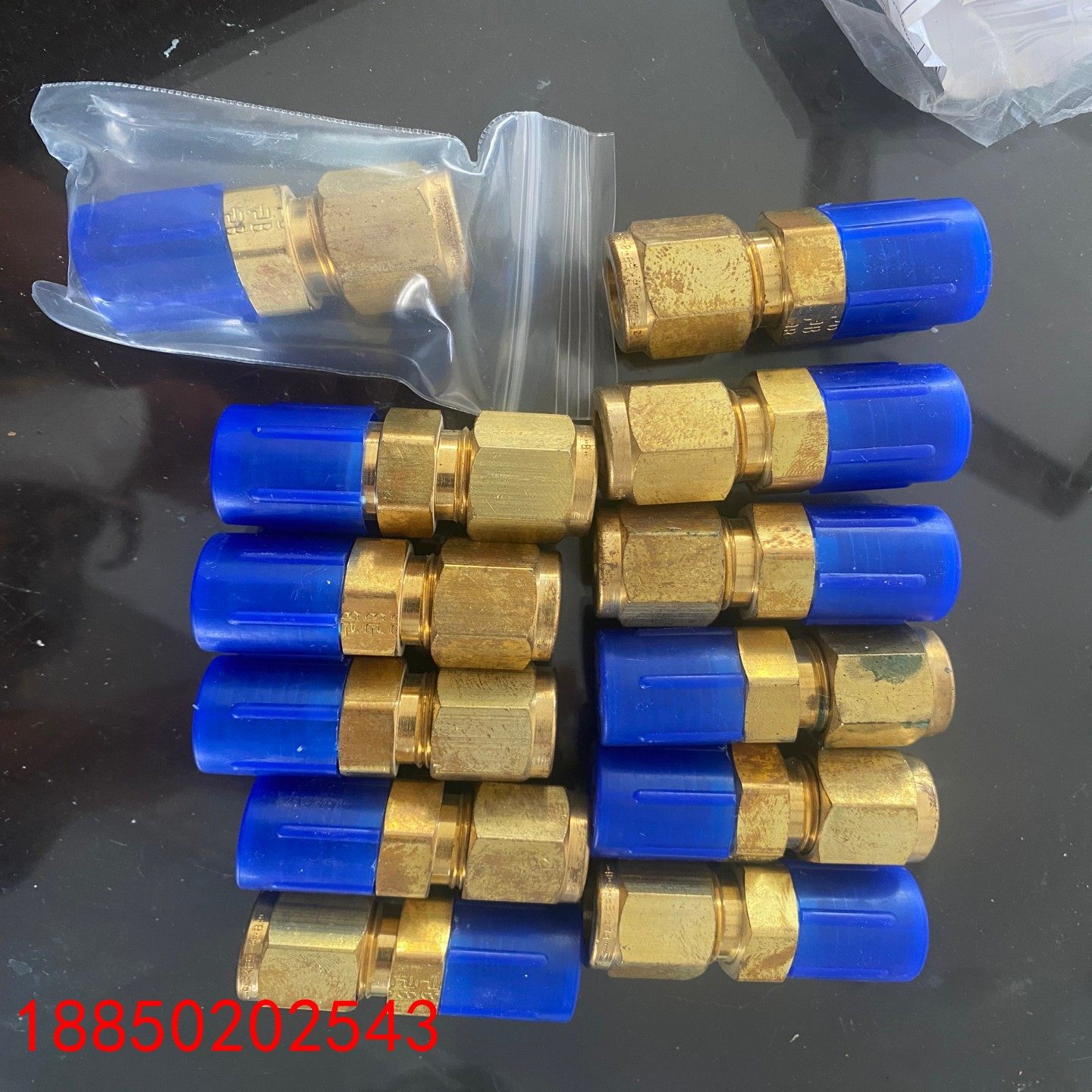 【请询价】Parker 卡套接头8msc8n-b pc-12  一共